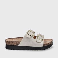 Sandalia Plana Dorada Mujer 12062 Gotta