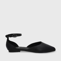 Ballerina Plano Negro Mujer 54010 Gotta