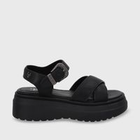 Sandalia Plataforma Negra Mujer 55923 Gotta