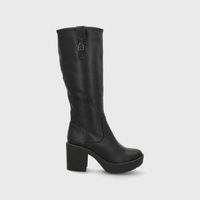 Bota Taco Negra Mujer 13501 Gotta