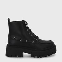 Botin Plataforma Negro Mujer 23507 Gotta