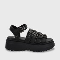Sandalia Plataforma Negro Mujer 55920 Gotta