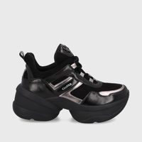 Zapatilla Plataforma Negra Mujer 13162 Gotta