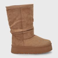 Bota Plataforma Camel Mujer 48114 Gotta