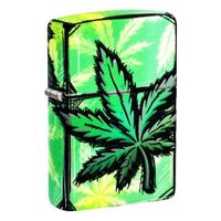 ENCENDEDOR ZIPPO 46253 GLOWING LEAVES DESIGN