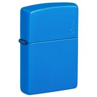 ENCENDEDOR ZIPPO 48628ZL REGULAR SKY BLUE WITH ZIPPO LOGO