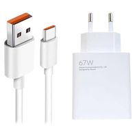 CARGADOR XIAOMI 67W HYPERCHARGE COMBO TYPE A
