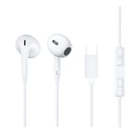 AUDÍFONOS CON CABLE Y MICRÓFONO QCY LH1 TIPO C BLANCO