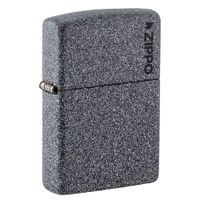 ENCENDEDOR ZIPPO 211ZL IRON STONE WITH ZIPPO LOGO