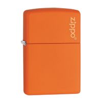 ENCENDEDOR ZIPPO 231ZL CLASSIC ORANGE MATTE WITH ZIPPO LOGO