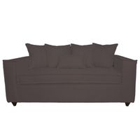 Sofá 3 cuerpos Baco cafe Resorte Pocket