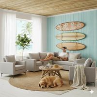 Living 311 Matilda gris claro seccional y 2 poltronas con resortes