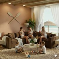 Seccional 6 Cuerpos Baco Café Resorte Pocket