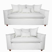 Juego de living 3-2 amadeo crudo