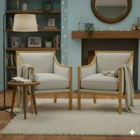 Juego Sitiales Geroge Gris Claro