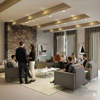 Living 311 Emiratos Marengo Seccional + 3 poltronas resortes