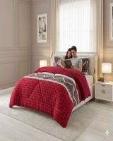 Cubrecama Plumón Chiporro King Extra Suave Térmico Premium P09