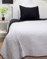 Quilt Bicolor MAS 1 ALMOHADA DE REGALO plaza y media Doral D06