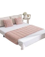 PIECERA SIN FUNDAS 2 PLAZAS DISEÑO BAMBU ROSA