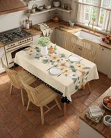 Mantel Antimanchas Grueso Rectangular 140x220 cm 06