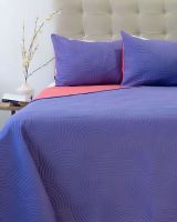 Cubrecama Quilt Hotpress Liso Bicolor King Doral D07