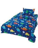 Juego de Sabanas de verano Dinosaurio niño Infantil 1 plaza