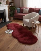 Alfombra de pelo de Oveja sintetico ultra suave m5