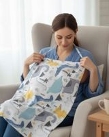 Delantal de Lactancia para bebes M1