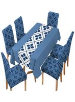 MANTEL MÁS 6 FUNDAS PARA SILLAS L20