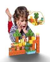 Juguete Cubo Magnetico 117 piezas diseño Mine-cratf