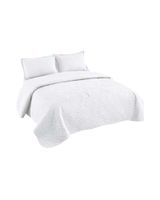 Quilt de Verano Transpirable, Ligero y Elegante 2 plaza Blanco