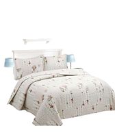 CUBRECAMA COLCHA QUILT DE VERANO 2 PLAZAS A14