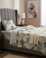 Juego de Sábanas plaza y media Adulto hojas