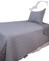 Cubrecama Quilt Primavera - Verano plaza y media Doral M01