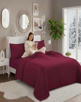 Juego de Sábanas Polar Premium King Térmicas Extra Suaves 10