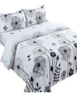 Sábana 2 Plaza de 144 Hilos Algodón Suave 8O10