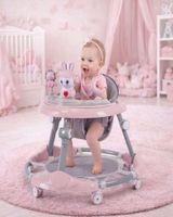 Andador para Bebe con Juegos Interactivos Rosa