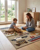 Alfombra de Juegos Infantil Practica de 120x180cm m10