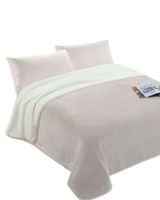 FRAZADA CON CHIPORRO 2 PLAZA 200X230 Beige