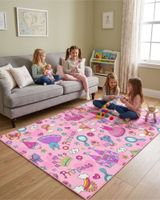 Alfombra de Juegos Infantil Practica de 120x180cm m7