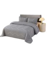 Cubrecama de verano Chevron king-super king