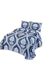 Cubrecama Ligero De Verano Con Pompones - Elegantes KING / Super King