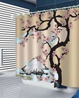 Cortina de Baño Tela Género + Forro Impermeable c22