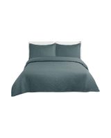 Quilt de Verano Transpirable, Ligero y Elegante Super king color blanco