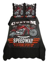 Cubrecama Quilt Diseño 2 Plazas - Primavera Verano C11