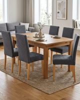 PACK DE 6 FUNDAS DE SILLAS DISEÑO TEXTURIZADO DE HOJAS M7