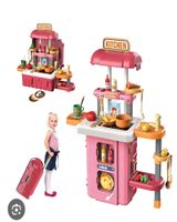 MALETIN DE COCINA 3 EN 1 ROSADA 49 PZAS