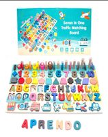 Juguete Tablero educativo de aprendizaje para niños