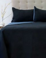 Cubrecama Quilt Hotpress Liso Bicolor King Doral D06