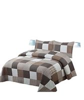 CUBRECAMA COLCHA QUILT DE VERANO 2 PLAZAS A2